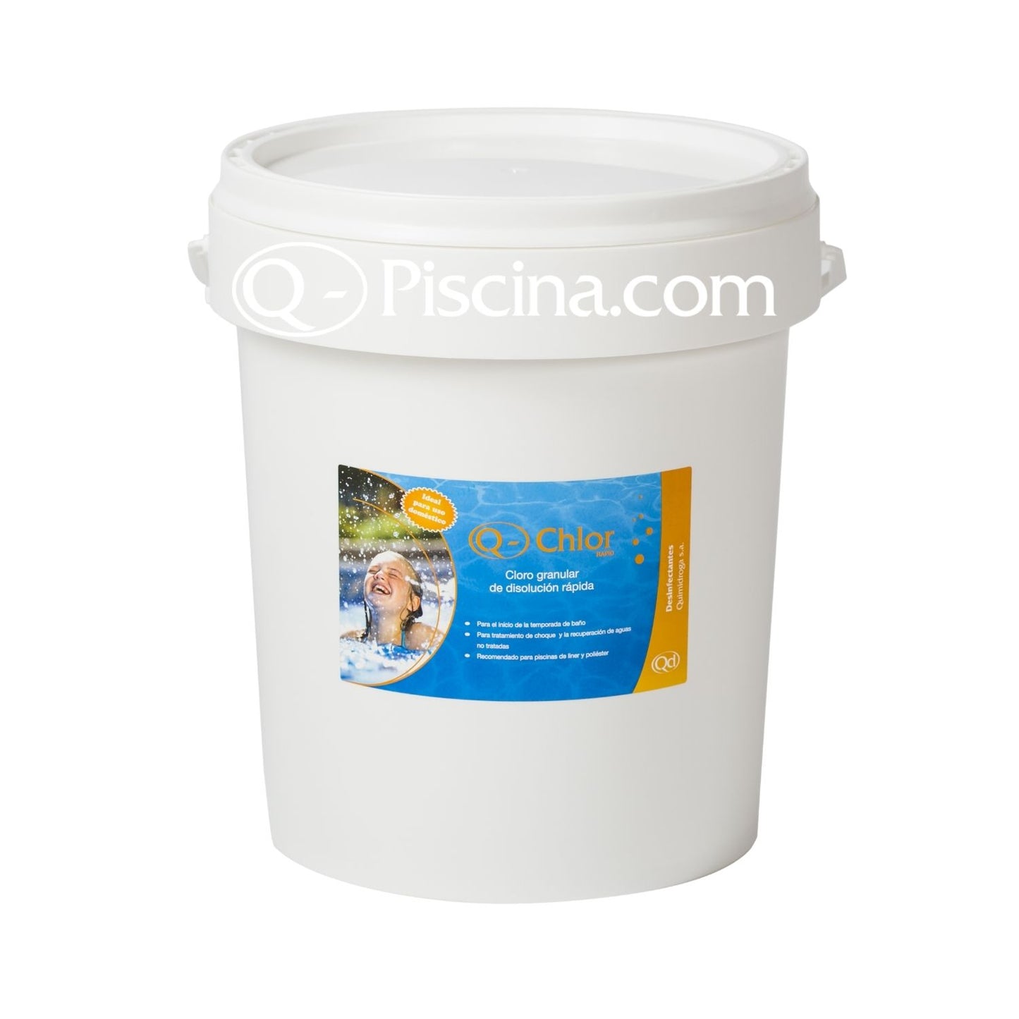 Cloro granulado rápido Q-Chlor - Tambor 25 kg
